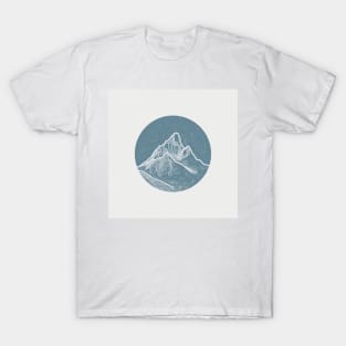 Abstract Mountain T-Shirt